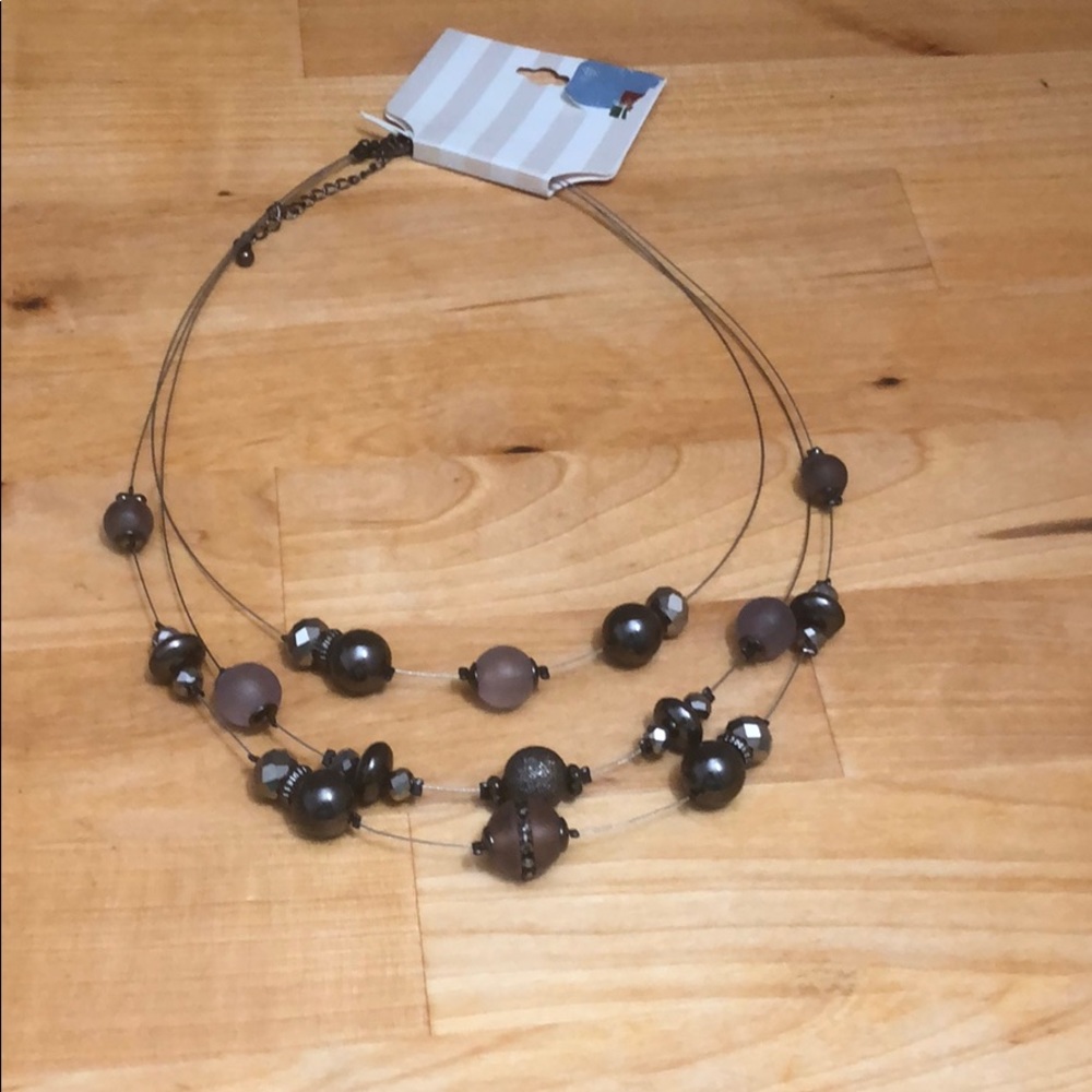 Multi strand necklace